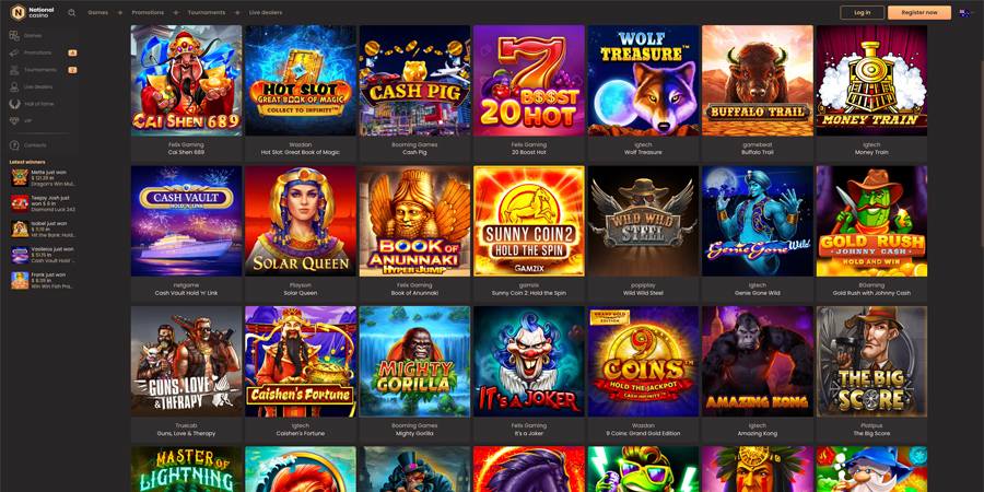 screenshot slots national casino